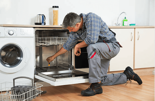 repairing a dishwasher in menomonee falls